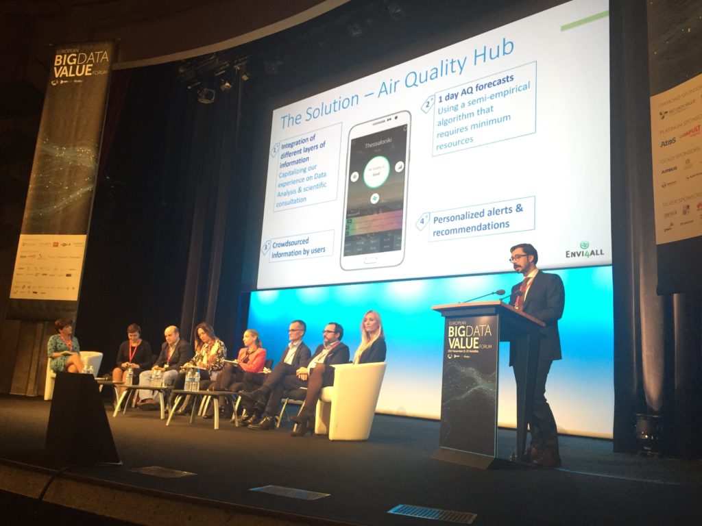To Envi4All στο European Big Data Value Forum 2017